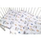 Baby Shop ágynemű huzat 100*135 cm - Kék lufis maci
