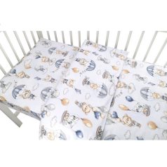 Baby Shop ágynemű huzat 100*135 cm - Kék lufis maci