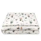 Baby Shop ágynemű huzat 90*120cm - bézs róka és nyuszi 