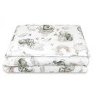 Baby Shop ágynemű huzat 100*135 cm - szivárványos elefánt