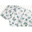Baby Shop 2 részes babaágynemű - szürke/zöld sárkány 