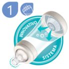 Chicco Perfect5 biofunkcionális cumisüveg 150 ml lassú folyású 0h + kék 