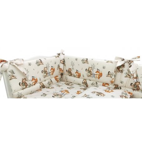 Baby Shop fejvédő kiságyba - Róka és barátai