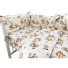 Baby Shop 4 részes babaágynemű - Róka és barátai 