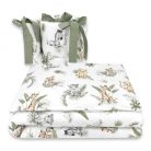 Baby Shop 4 részes babaágynemű - Zöld szafari