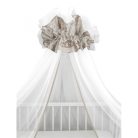 Baby Shop 4 részes babaágynemű - natúr/bézs erdei barátok 