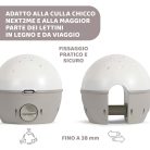 Chicco NEXT2 STARS babaágyra rögzíthető projektor plüss macival - Neutral