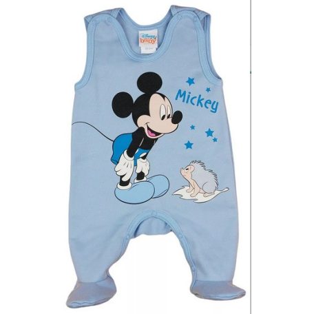 Disney Baby ujjatlan rugdalozó 62cm kék - Mickey/süni