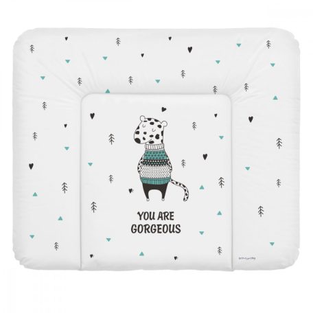Ceba Baby puha pelenkázó lap 85*72 cm - Schnucky Leopard