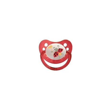 Baby Bruin ortondontikus szilikon játszócumi 1-es méret Katica 0-6 hó