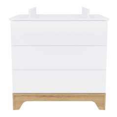 Faktum Lumina White komód + pelenkázó toldalék