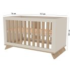 Faktum Sienna Cashmere átalakítható 140-es babaágy