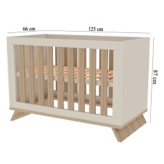 Faktum Sienna Cashmere átalakítható 120-as babaágy