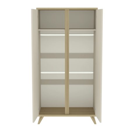 Faktum Sienna Cashmere 2 osztású szekrény