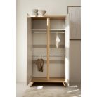 Faktum Sienna Cashmere 2 osztású szekrény