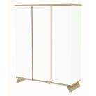 Faktum Sienna White 3 osztású szekrény