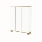 Faktum Sienna White 3 osztású szekrény