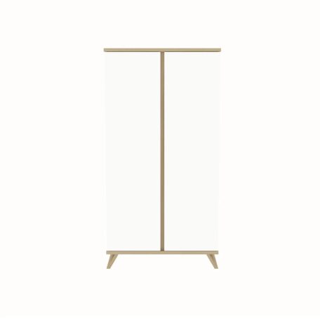 Faktum Sienna White 2 osztású szekrény