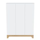 Faktum Lumina White 3 osztású szekrény