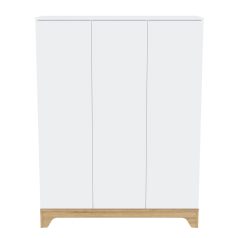 Faktum Lumina White 3 osztású szekrény