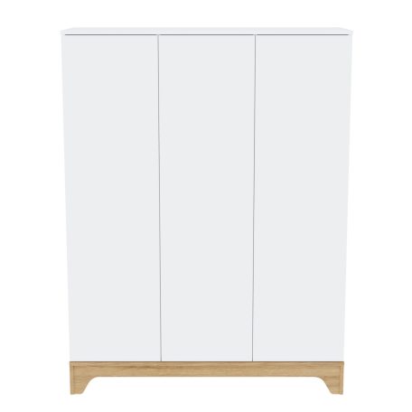 Faktum Lumina White 3 osztású szekrény