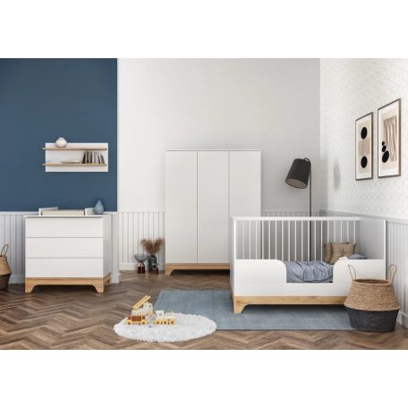 Faktum Lumina White 3 osztású szekrény