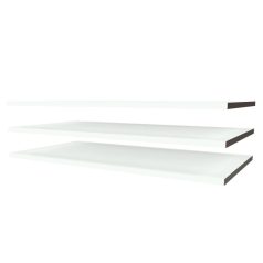   Faktum Sienna White 2/3 osztású szekrényhez polccsomag (3 db)