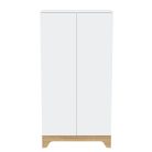 Faktum Lumina White 2 osztású szekrény