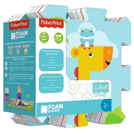 Fisher Price Trefl szivacs puzzle - állatos