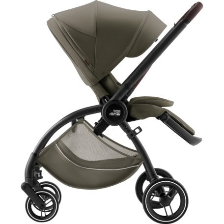 Britax Römer Rio Lux babakocsi szett (Rio babakocsi + mózeskosár) ajándék Baby-Safe Core hordozó + bázis - Urban Olive