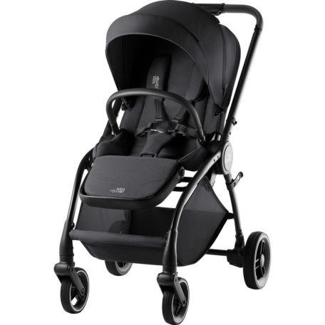 Britax Römer Rio Style babakocsi szett (Rio babakocsi + mózeskosár) ajándék Baby-Safe Core hordozó + bázis - Carbon Black
