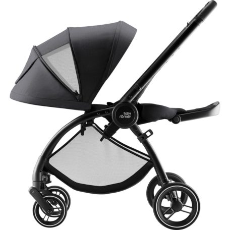 Britax Römer Rio Style babakocsi szett (Rio babakocsi + mózeskosár) ajándék Baby-Safe Core hordozó + bázis - Carbon Black
