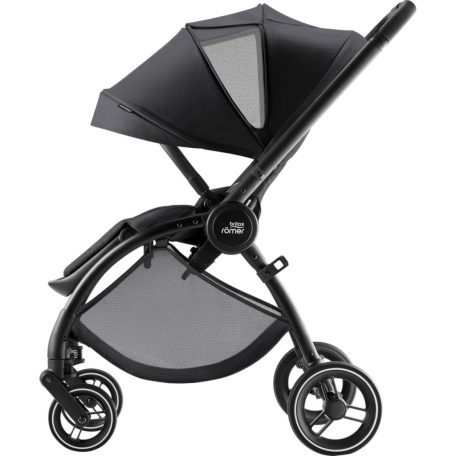 Britax Römer Rio Style babakocsi szett (Rio babakocsi + mózeskosár) ajándék Baby-Safe Core hordozó + bázis - Carbon Black
