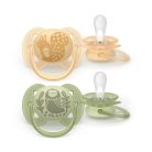 Philips AVENT SCF091/46 Ultrasoft Premium játszócumi 6-18hó (mókus/bagoly)  2 db