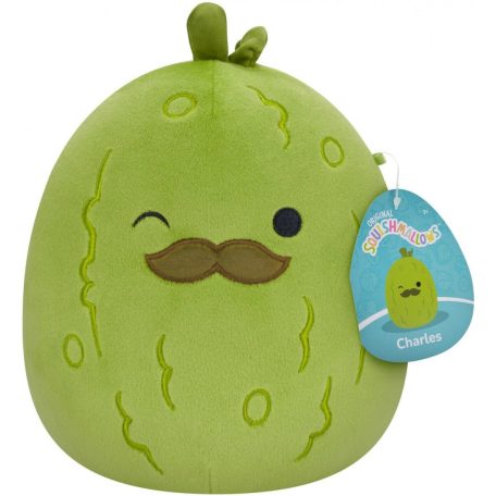 Squishmallows Charles a
bajuszos savanyú uborka plüss 20 cm 