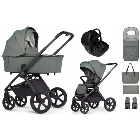 Venicci UPLINE2 3in1 multifunkciós babakocsi - Aloe