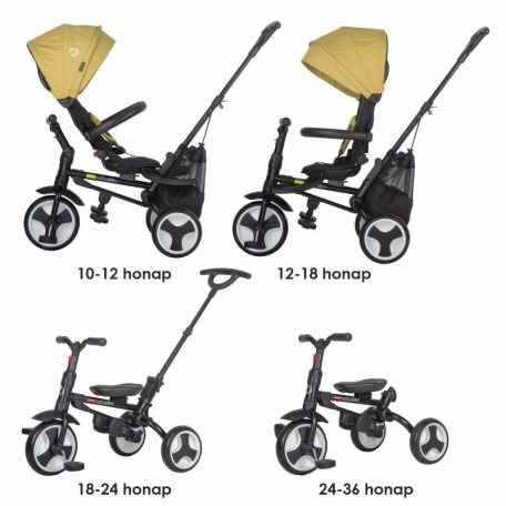 Coccolle Spectra Plus teljesen összecsukható tricikli - Turquoise tide 