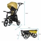 Coccolle Spectra Plus teljesen összecsukható tricikli - Turquoise tide 