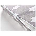 Sensillo refluxpárna huzat  38x30cm - Szürke csillagok 