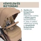 Chicco Bellagio Trio babakocsi szett First Seat hordozóval - 
Caramel