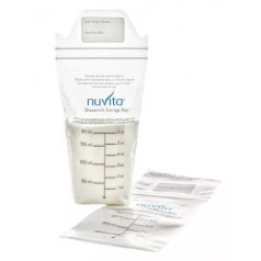Nuvita anyatejtároló tasak 25 db 180 ml
