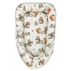 Baby Shop babafészek 70x93 cm - Róka és barátai 
