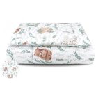 Baby Shop 3 részes ágynemű garnitúra - Lulu Natural menta