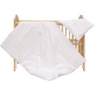 Baby Shop 2 részes babaágynemű 100x135cm - fehér