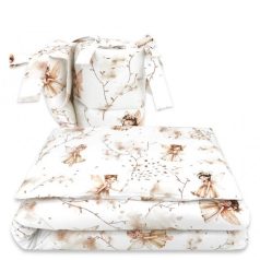   Baby Shop 3 részes ágynemű garnitúra - Varázsló tündér bézs