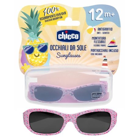  Chicco Napszemüveg 12m+, UVA, UVB szűrő 12m+ - pink-klón