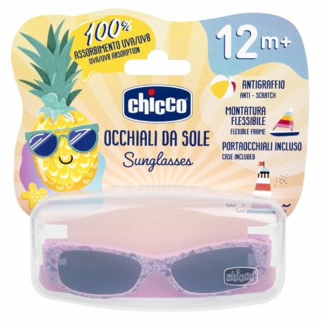  Chicco Napszemüveg 12m+, UVA, UVB szűrő 12m+ - pink-klón