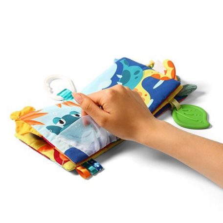 BabyOno Érzékfejlesztő babakönyv - Forest trip