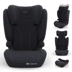   Kinderkraft  I-Spark 2 Plus  i-size gyerekülés 100-150 cm  - Black