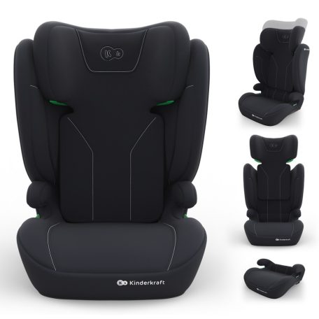 Kinderkraft  I-Spark 2 Plus  i-size gyerekülés 100-150 cm  - Black